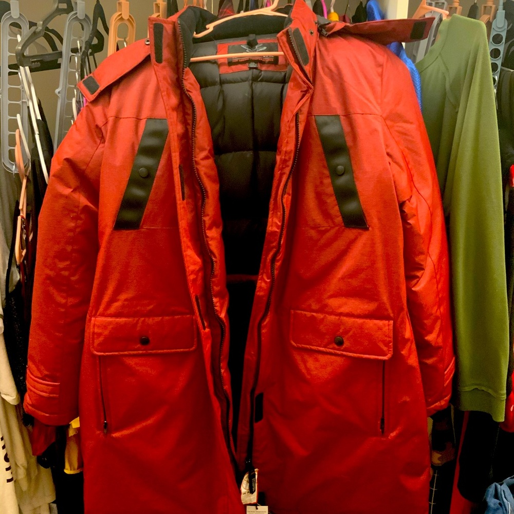 A 2x Triple FAT Goose coat